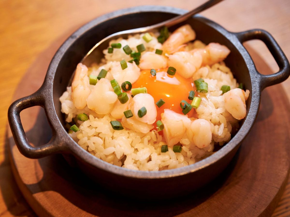 「リゾット」単品539円（「元祖海老丸らーめん」とのセットメニューの場合は1837円）※ともに価格改定の予定あり