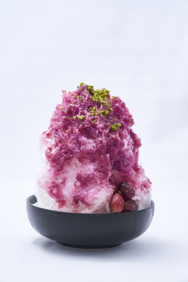 「藤かき氷（ぶどう）」1100円