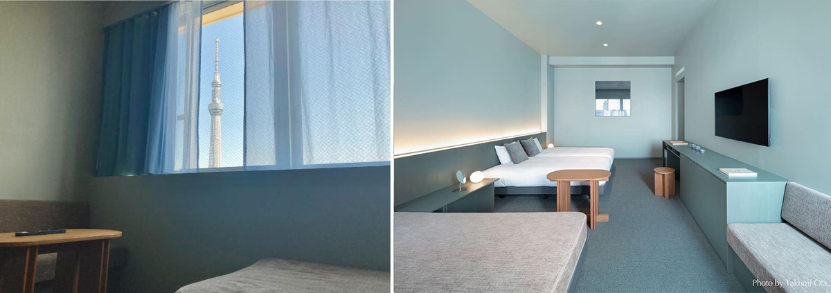 「Superior」／KAIKA 東京 by THE SHARE HOTELS／Photo by Takumi Ota