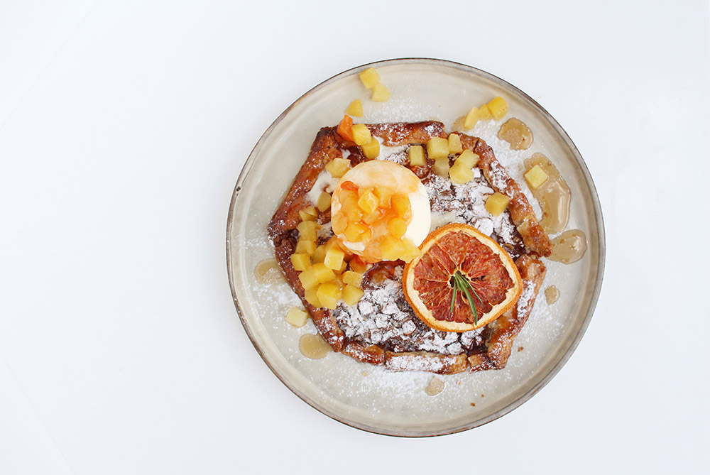 Homemade肉桂蜜桃派 280NT$