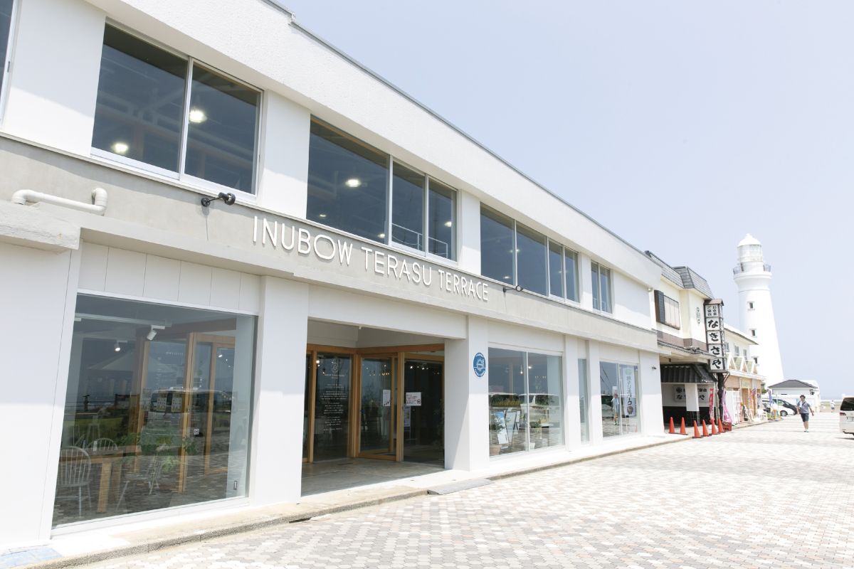 犬吠埼灯台の近くにある