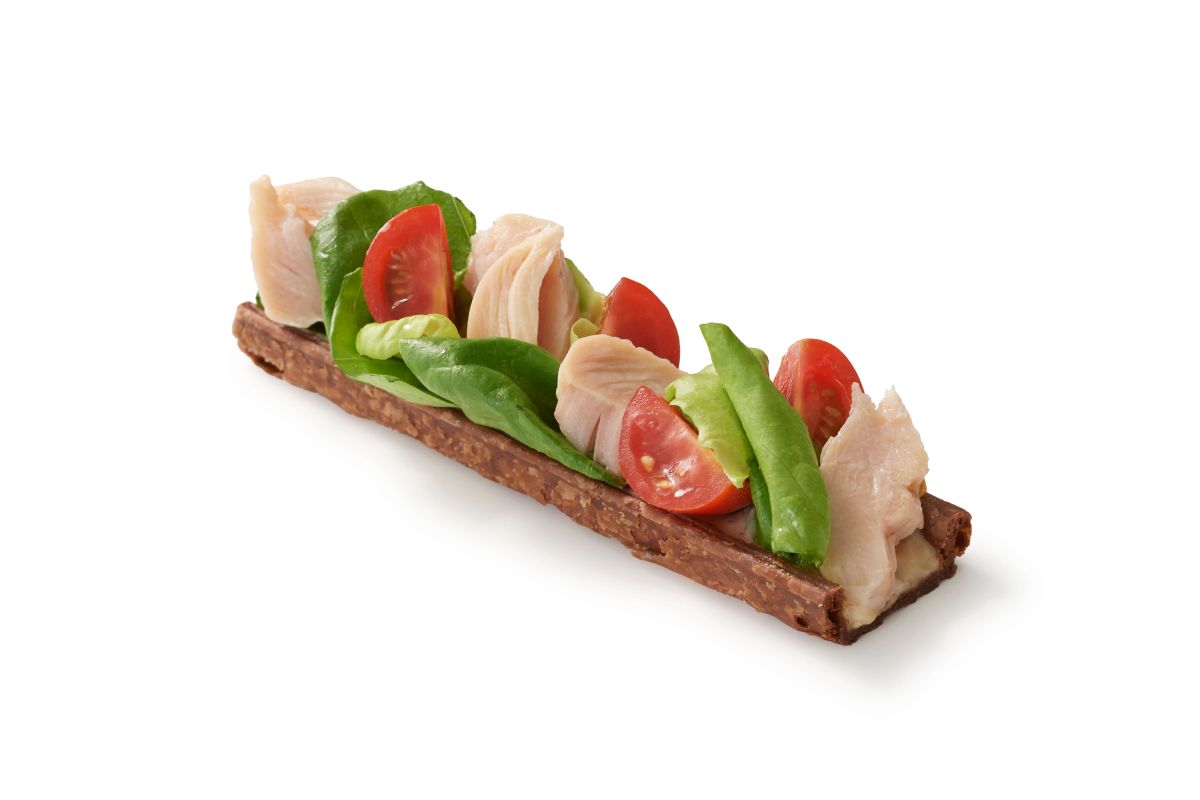 「タルティーヌ （チキンサラダ）」　702円