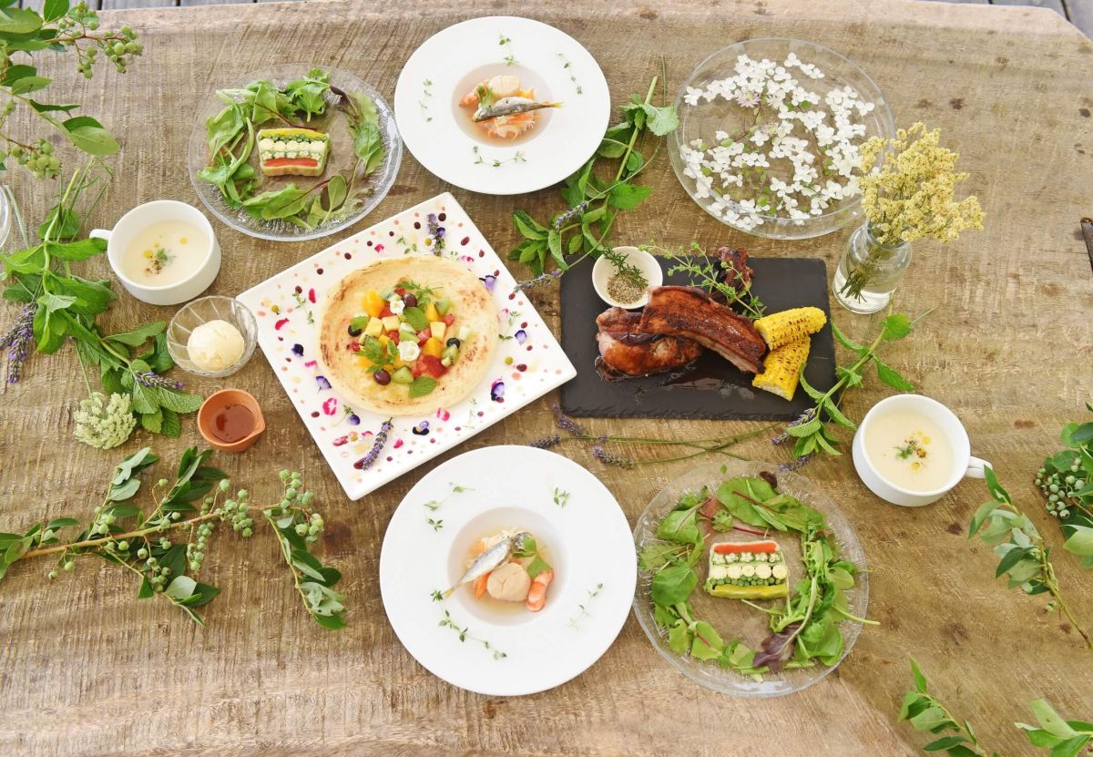 夕食フルコース「里楽巣コース」 イメージ