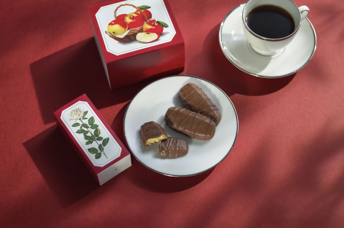 「季節のショコラサブレ（林檎）」