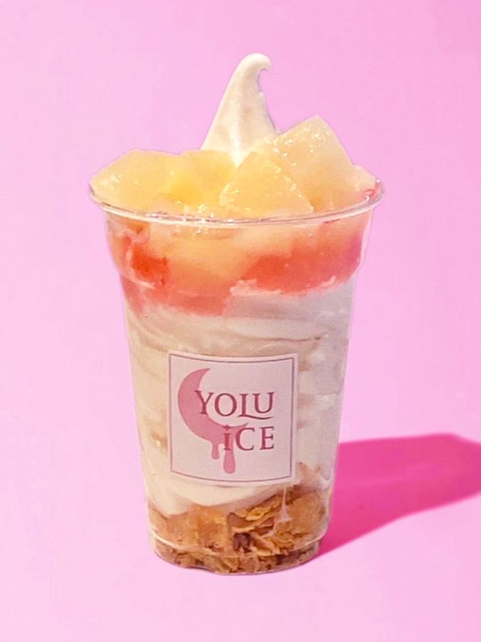 「たっぷり白桃」780円　※夏の終わり頃まで販売予定