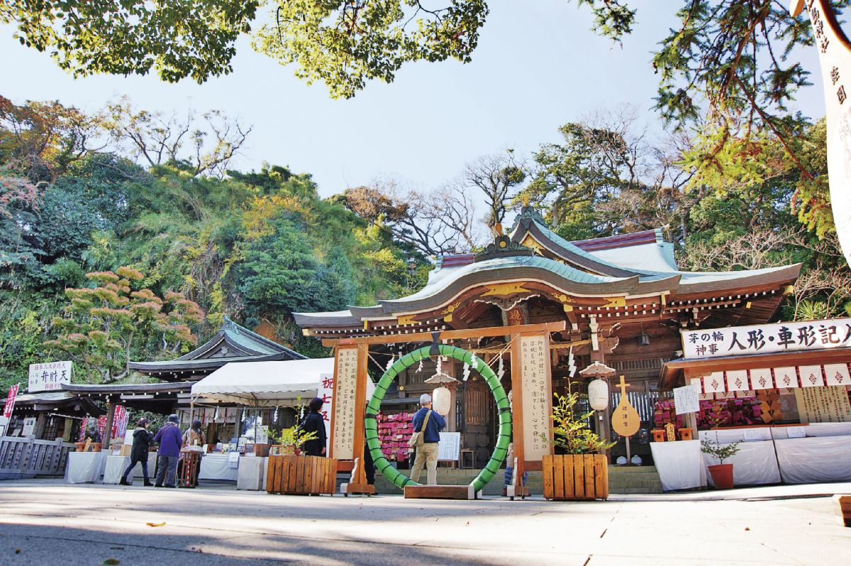 建永元年（1206）に創建された辺津宮