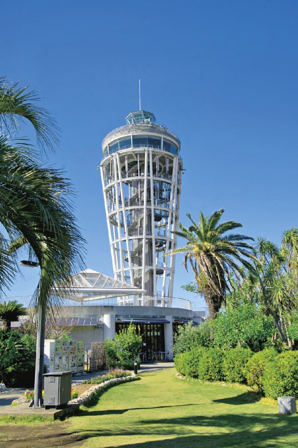 O形が特徴的な江の島のシンボル的存在だ