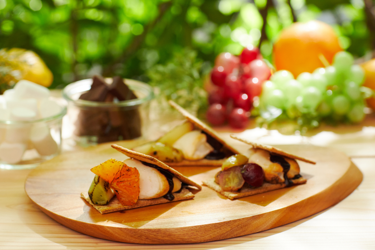 「オリジナルフルーツスモア」700円