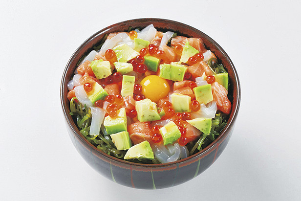 きくよ食堂「サーモンユッケぶっかけ丼」2068円