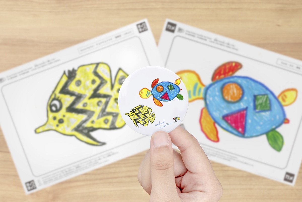 チームラボ《お絵かきファクトリー》©チームラボ