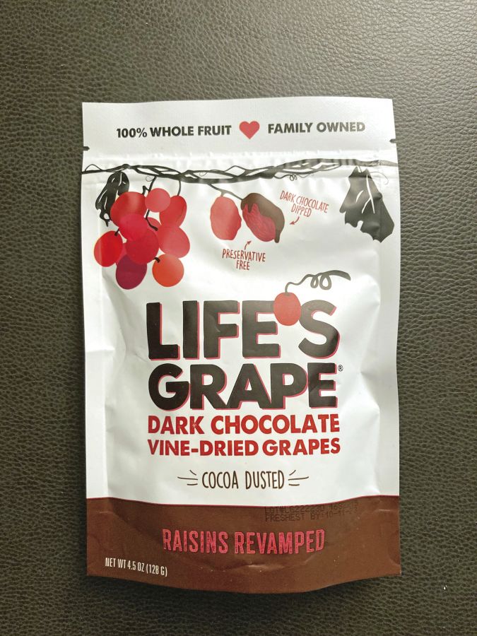 グレープ・ダーク・チョコレート（D）$5.99