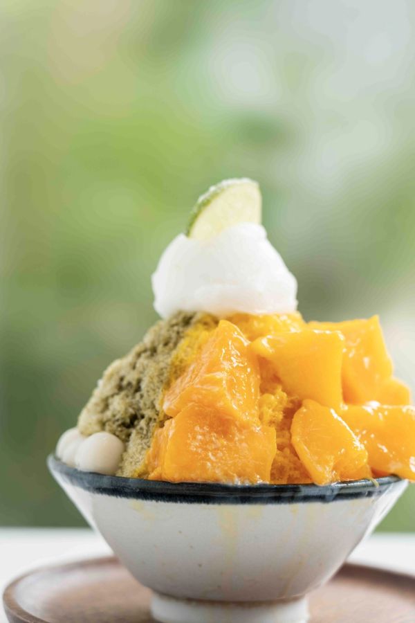 マンゴーかき氷