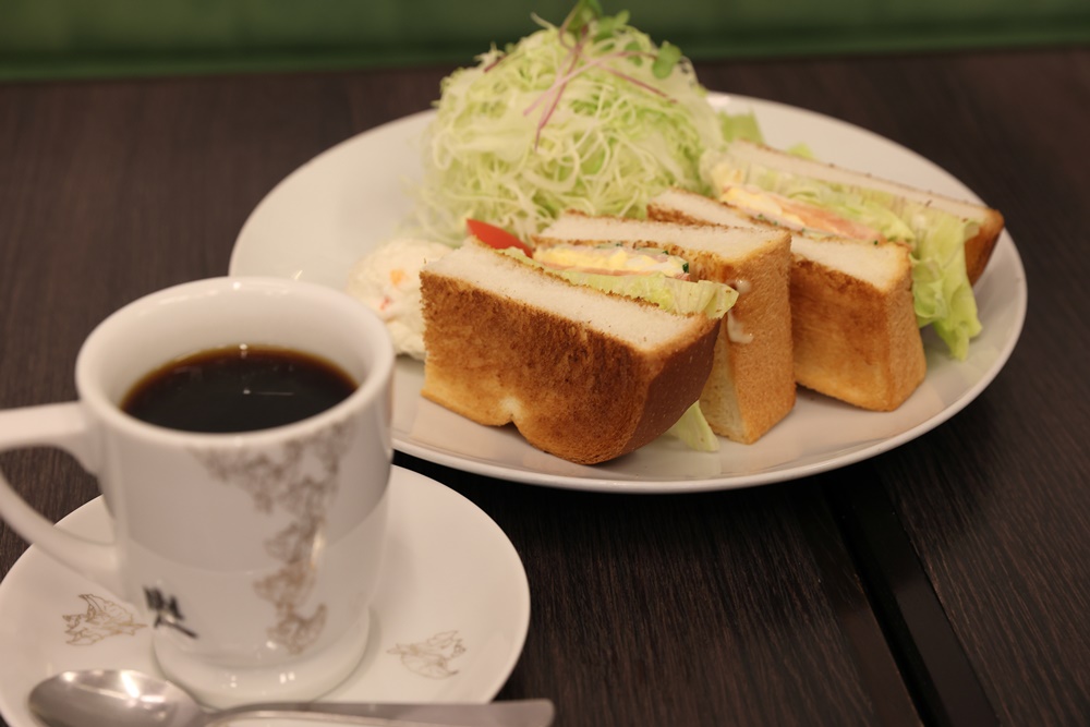 「文博店限定モーニングセット」850円 ※1日限定20食