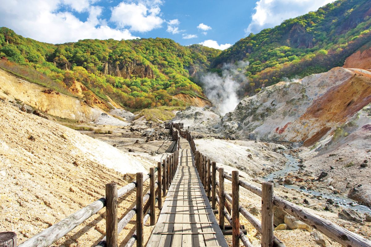 【北海道・登別】湯の町 地獄巡り～大湯沼や天然足湯も！