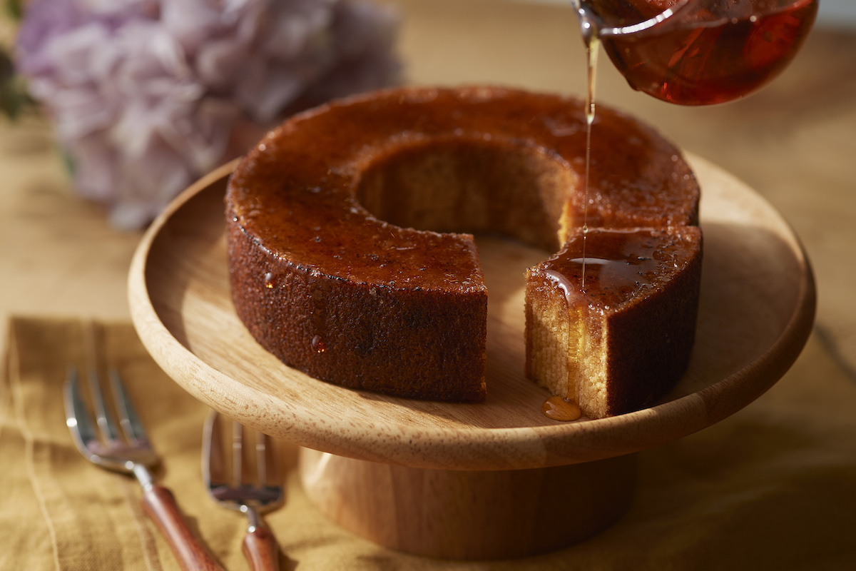 「メープルバームクーヘン」1ホール 2268円