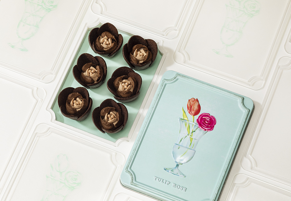 「チューリップローズ ショコラティエ ＜スタンダード・ナンバー＞」6個入り 2160円