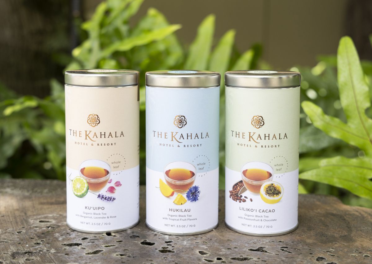 オリジナルブレンドティー 各$35