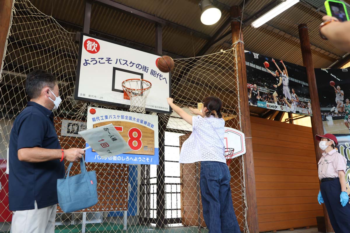 フリースロー体験