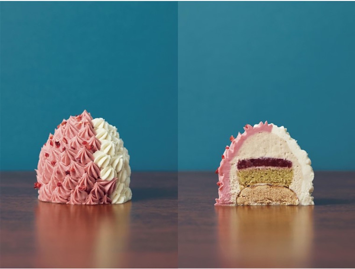 紅屋のモンブラン　苺と栗（和楽紅屋）  1,000円