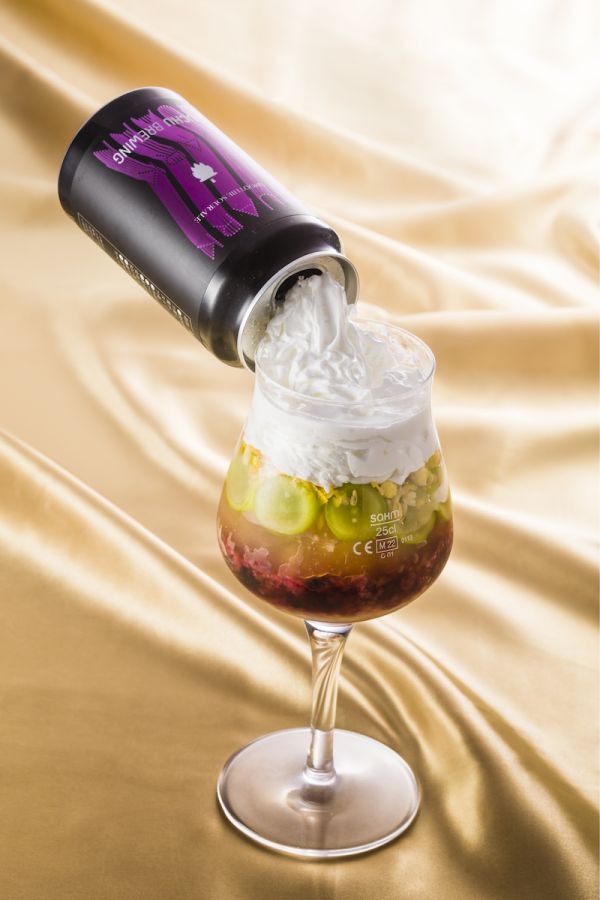 【ソラマチ限定】ビール博物館オリジナル 秋の味覚パフェ　¥1,480　＜世界のビール博物館＞（イーストヤード7階）