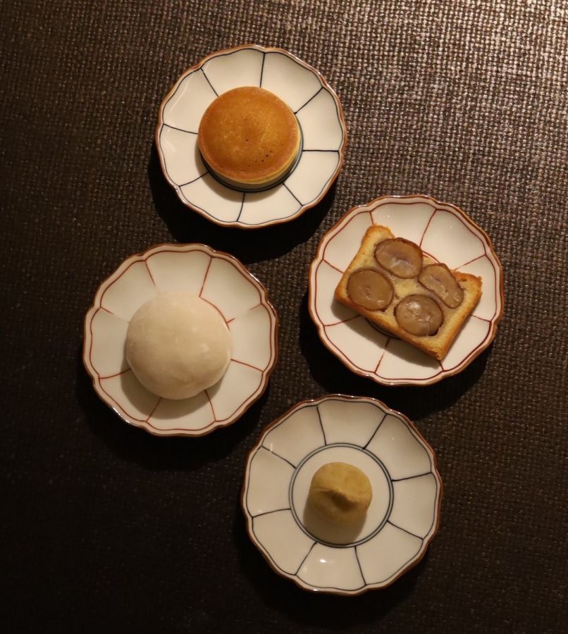 栗づくしセット　¥2,000　＜比沙家＞（タワーヤード2階）