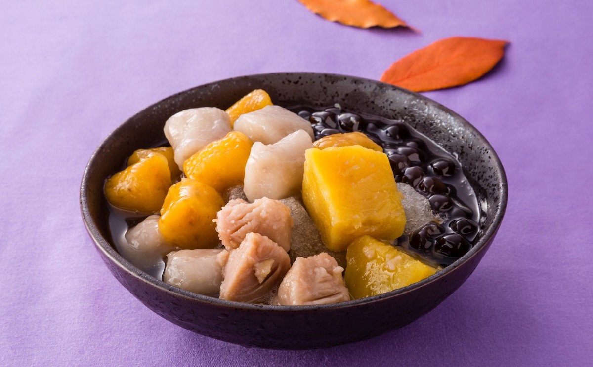 芋圓 芋満足(ユーユェン イモマンゾク)　¥760　＜台湾甜商店＞（タワーヤード2階）