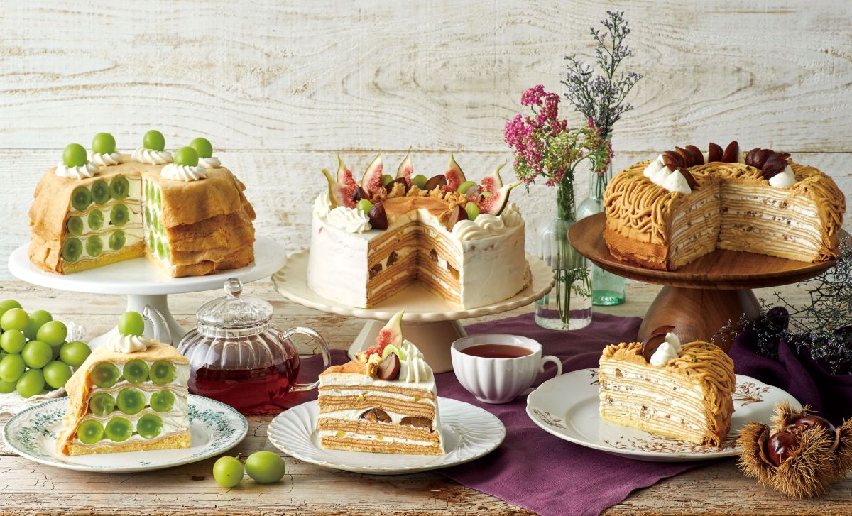 栗、イチジク、シャインマスカット！「Afternoon Tea LOVE&TABLE」から秋の味覚をたっぷり詰め込んだ新作スイーツが登場