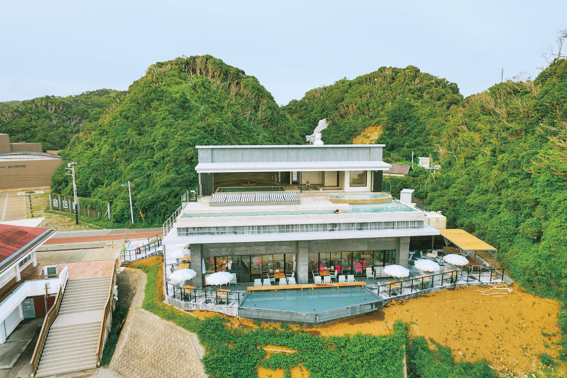 市内の景勝地、鵜 原理想郷（→P73） にちなんで「edén」 と名付けられた