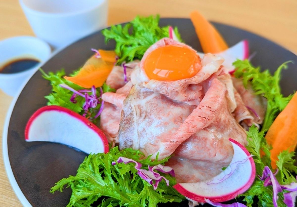 「和牛ローストビーフプレート」1780円