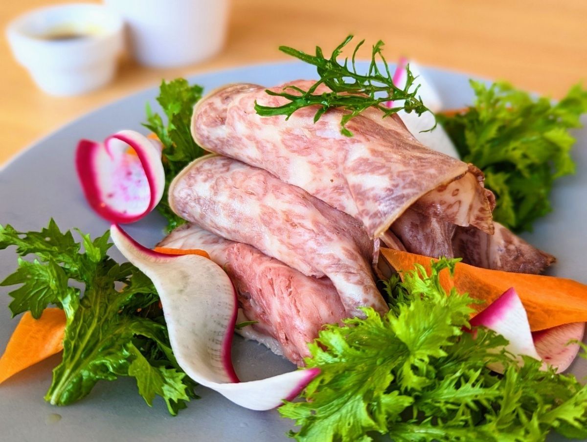 「和牛肉寿司」6カン1580円