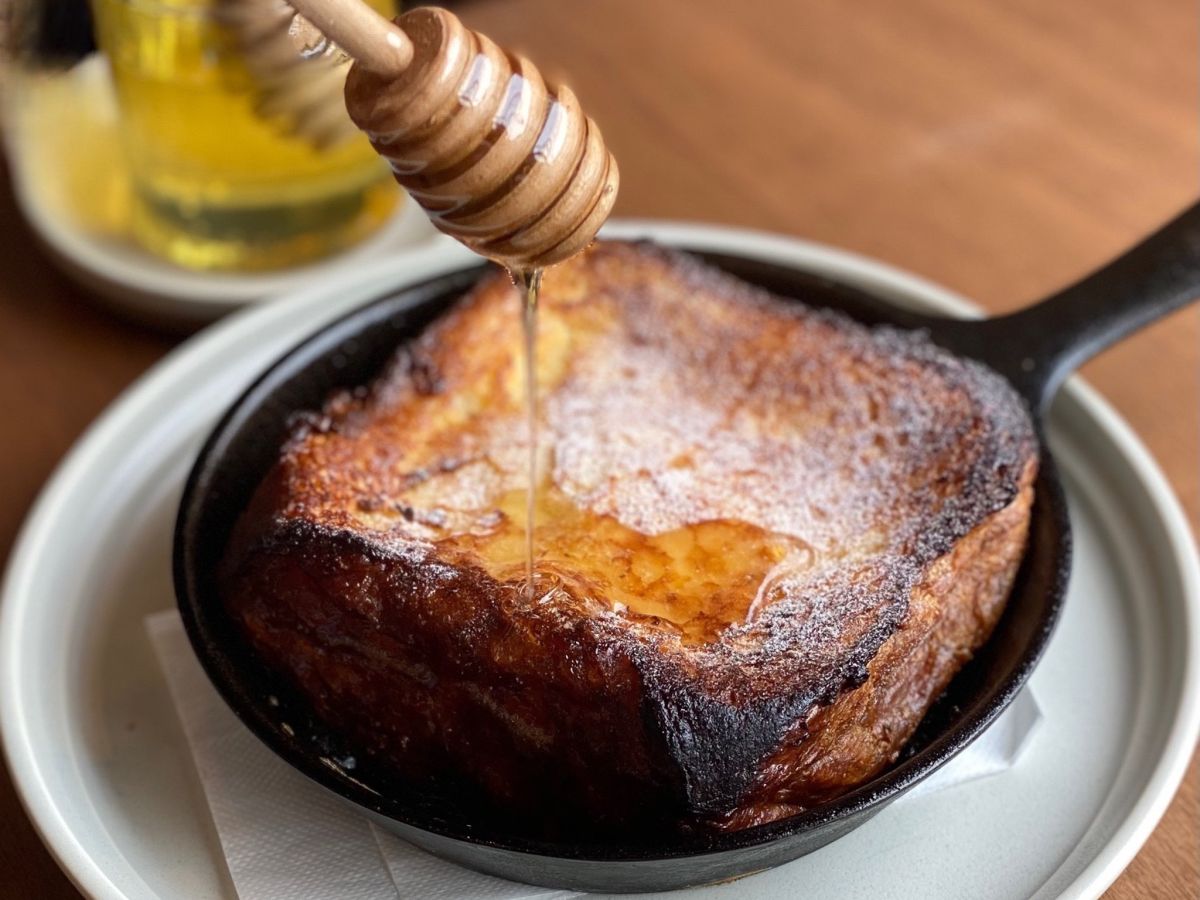 「鉄板フレンチトースト」単品950円