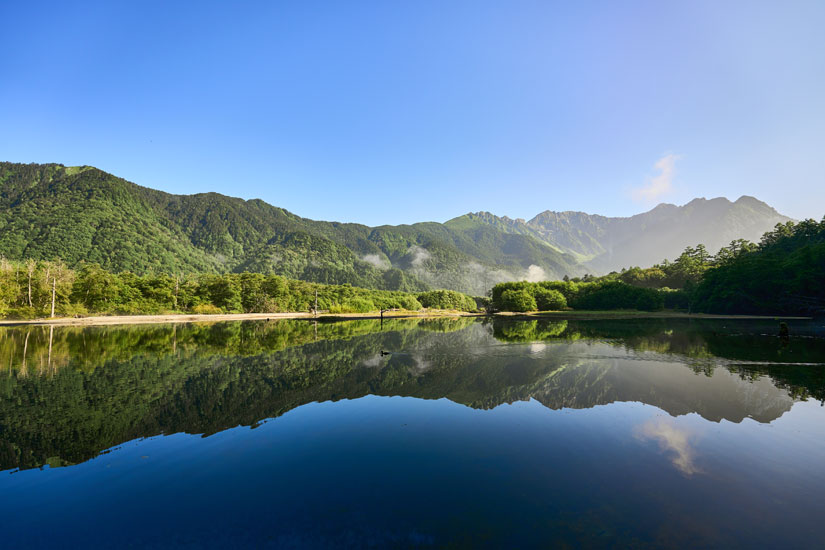 大正池〜河童橋は初心者でも歩きやすいコースなのがうれしい