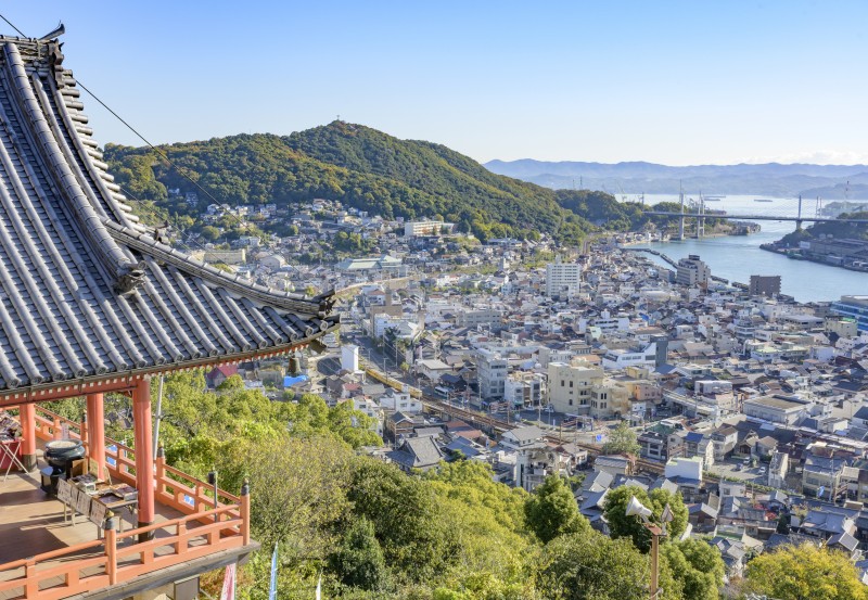 千光寺と尾道水道