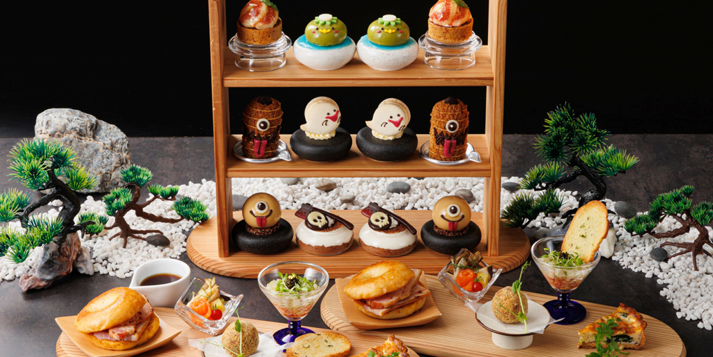 「都シティ 大阪天王寺」ハロウィン期間限定！お化けのアフタヌーンティー ～いちじくを使って～