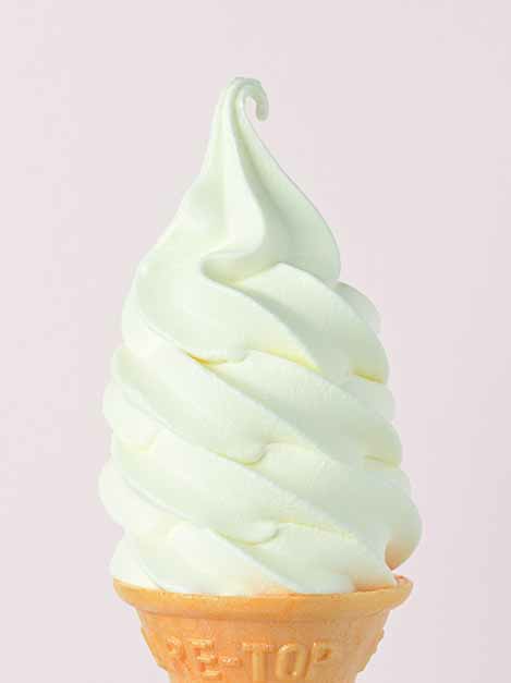 「ジャージーソフトクリーム」430円（ジャージーブラウン）