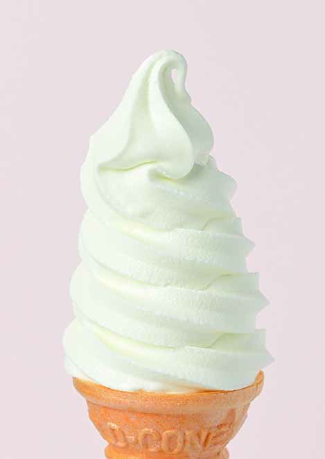 「空港ソフト」420円（雪印パーラー フードコート店）