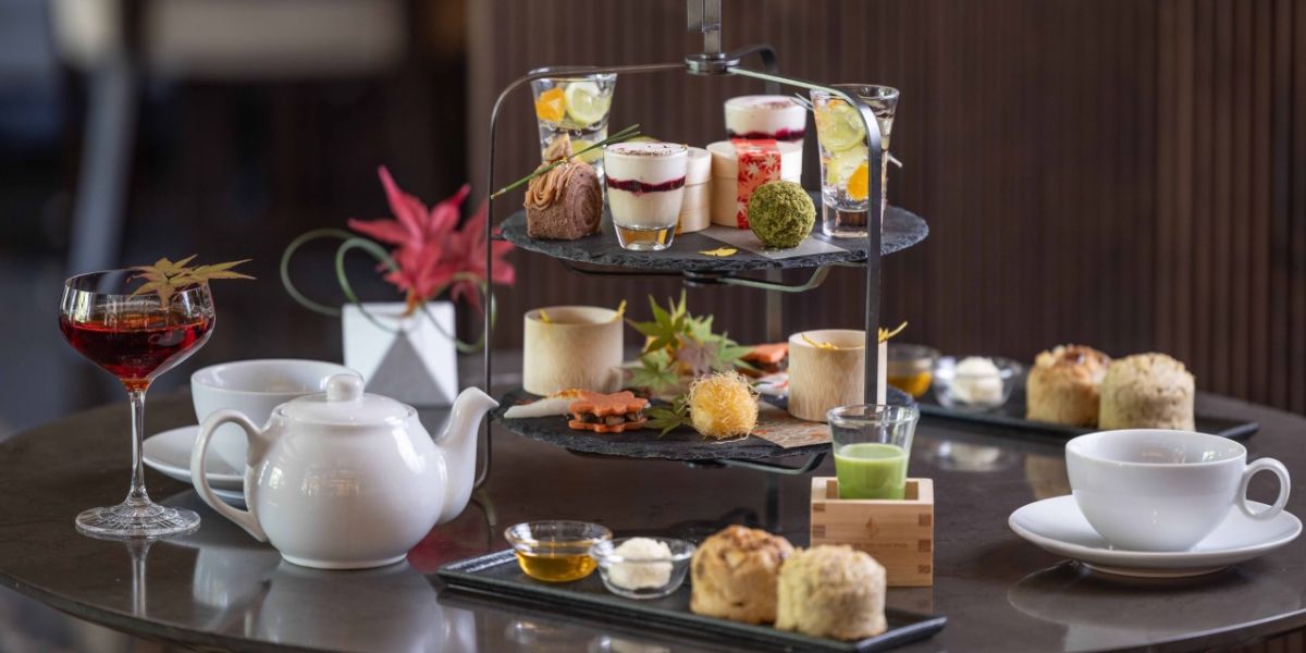 【フォーシーズンズホテル京都】期間限定！情緒あふれる秋の京都を堪能する「京の秋　アフタヌーンティー」を開催中