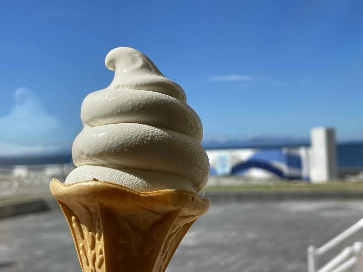 白崎ソフトクリーム400円