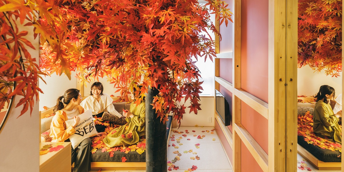 「星野リゾート　BEB5軽井沢(べブ)」で体験！部屋でも紅葉を満喫できる「BEB 紅葉まみれ女子旅♡」