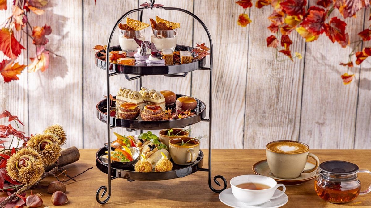 【プルマン東京田町】ひと足早く秋をお届け！芳醇な栗スイーツたっぷりの「秋のアフタヌーンティー」と「秋の新作ケーキ4種」が登場