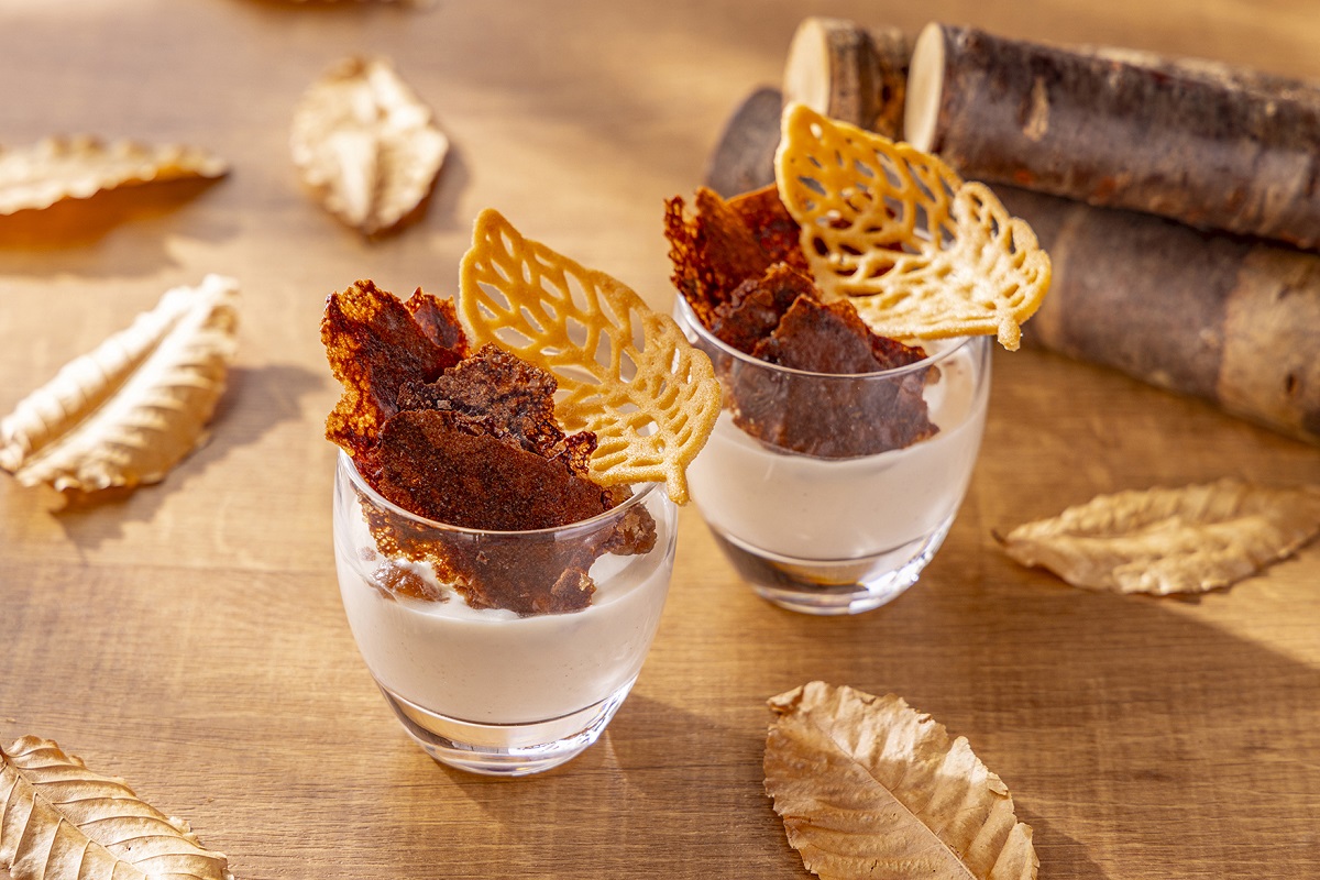 洋梨のパンナコッタ