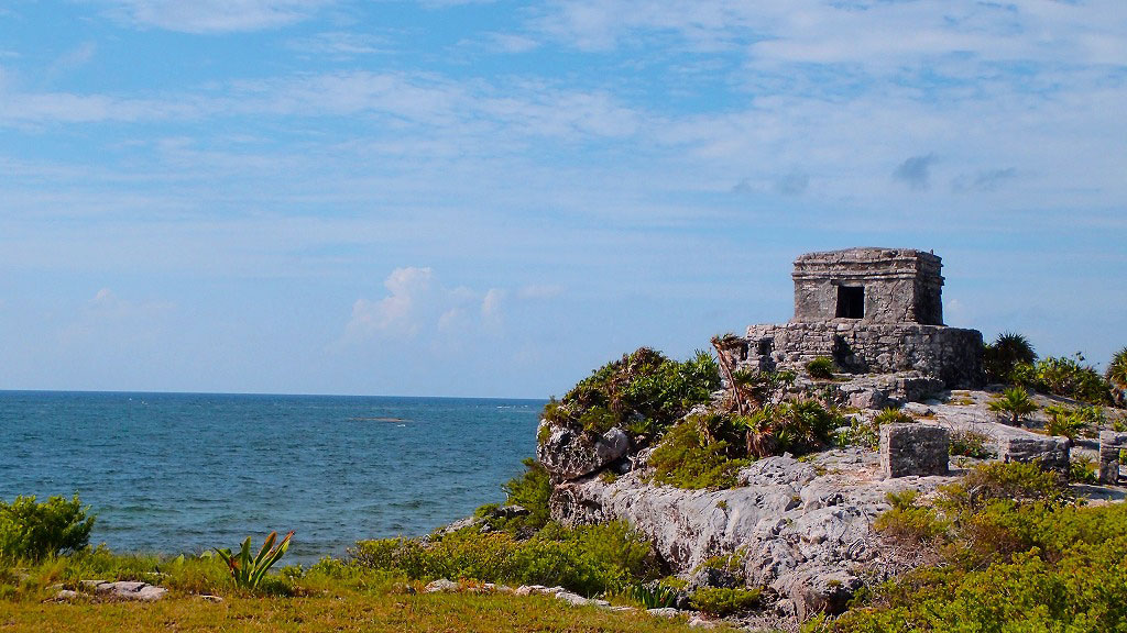 風の神殿とカリブ海