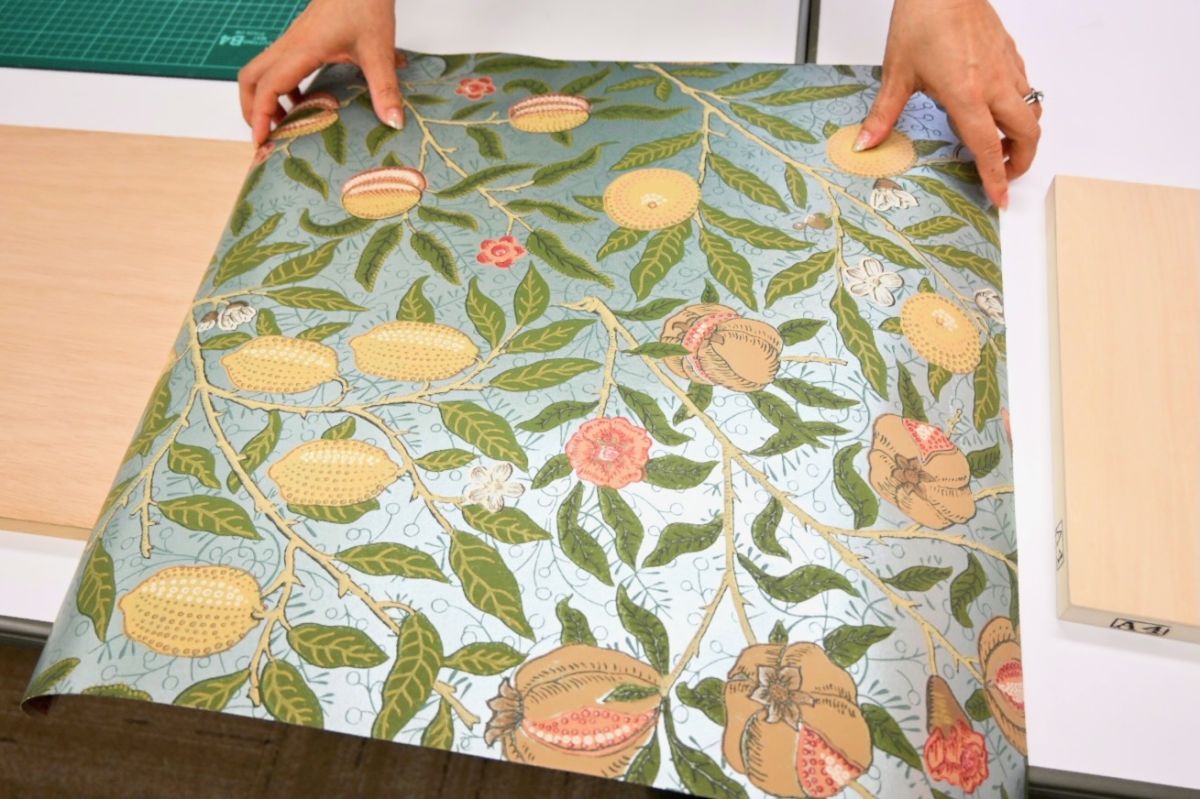 ウィリアム・モリスがデザインした「フルーツ」