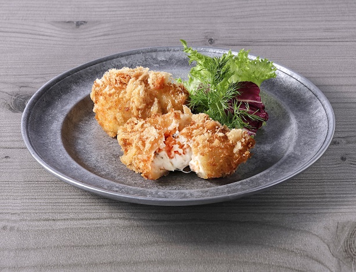 「スモークサーモンと木の子のリッチクリームコロッケ」680円/発酵Kitchen リッチクリームコロッケ東京