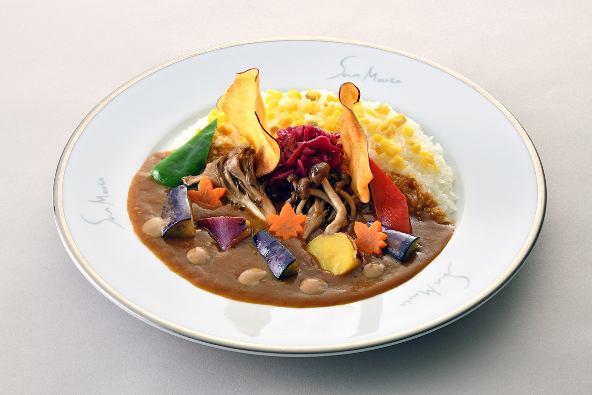 「秋野菜カレー」931円/サンマルコ