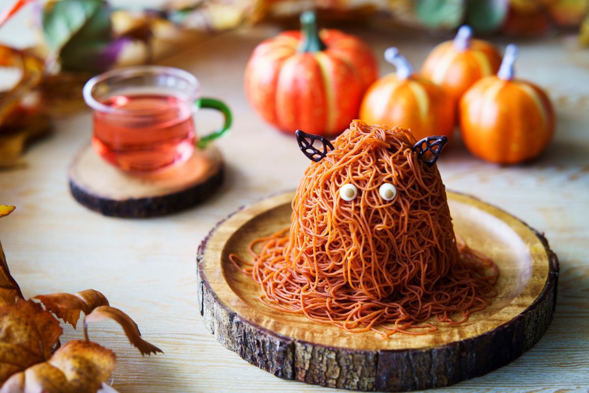 「きじむなーモンブランセット」1200円