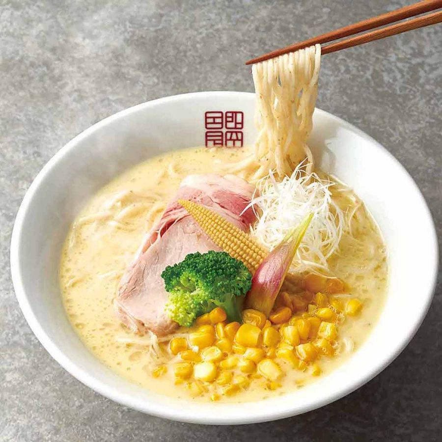 「とうきび香る鶏白湯 塩」（１杯）1201円/札幌「色即是空（しきそくぜくう）」※初登場