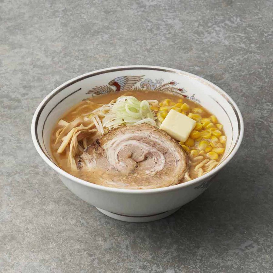 「みそバターコーンラーメン」（１杯）1201円/江別　原ゝ（げんてん）※初登場
