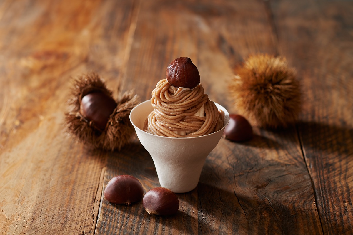 【GINZA SIX限定】「モンブランパフェ 」800円 ／KUGENUMA SHIMIZU [B2F]