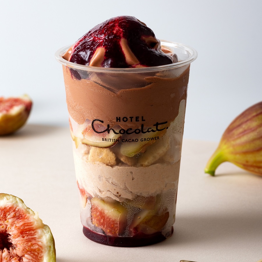 「いちじくのパフェ」820円／ホテルショコラ [B2F]